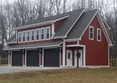 Natural Element Homes Ohio Custom Garage Build